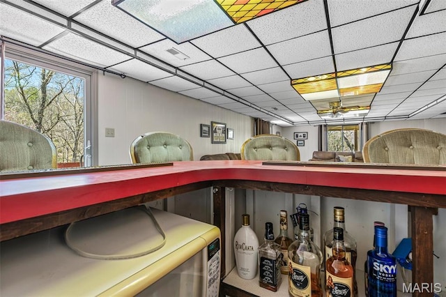13145 Wanda Lee Ln, Saint Genevieve, MO 63670 - detailed view of a drop ceiling