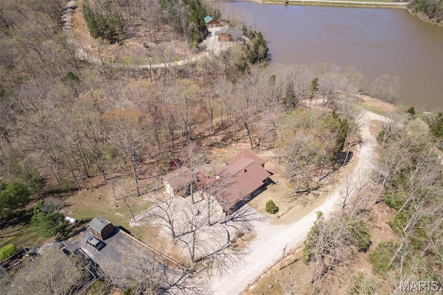 13145 Wanda Lee Ln, Saint Genevieve, MO 63670 - aerial view of property and surrounding area with a large body of water