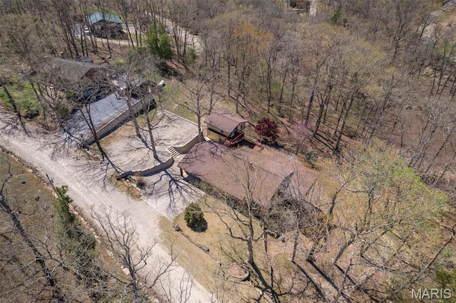 13145 Wanda Lee Ln, Saint Genevieve, MO 63670 - aerial overview of property's location featuring a forest