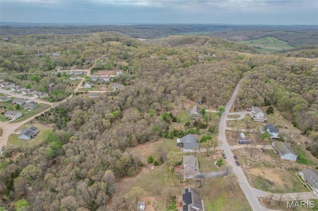 20373 Heritage Rd, Saint Robert, MO 65584 - aerial overview of property's location with a forest