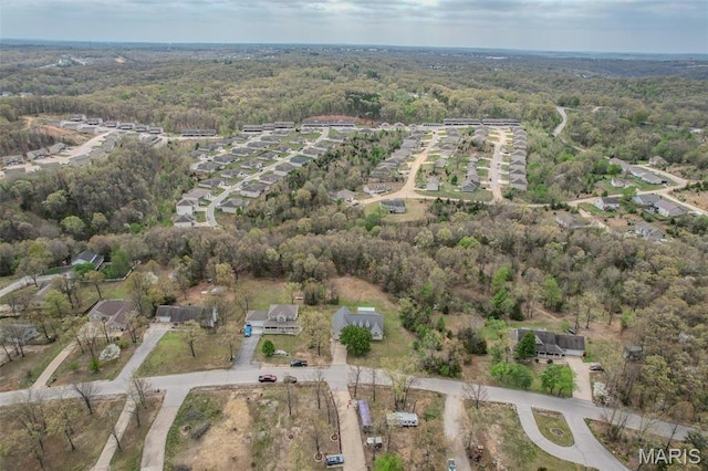 20373 Heritage Rd, Saint Robert, MO 65584 - view of property location with a heavily wooded area and nearby suburban area