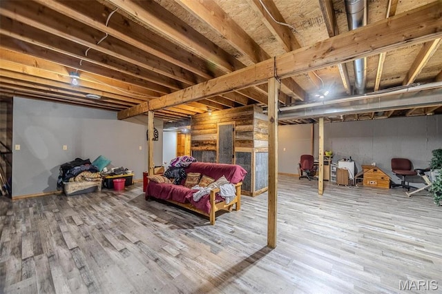 10530 Aspen Rd, Conway, MO 65632 - finished below grade area with wood finished floors
