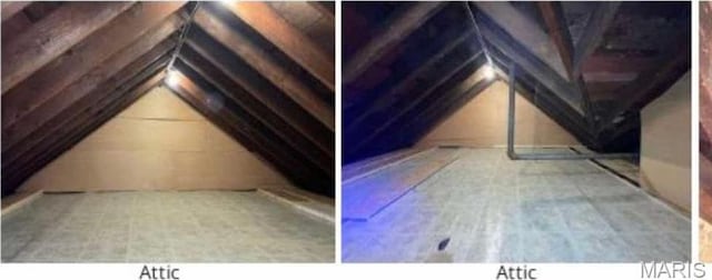 10 Hill Dr, Fairview Heights, IL 62208 - view of unfinished attic