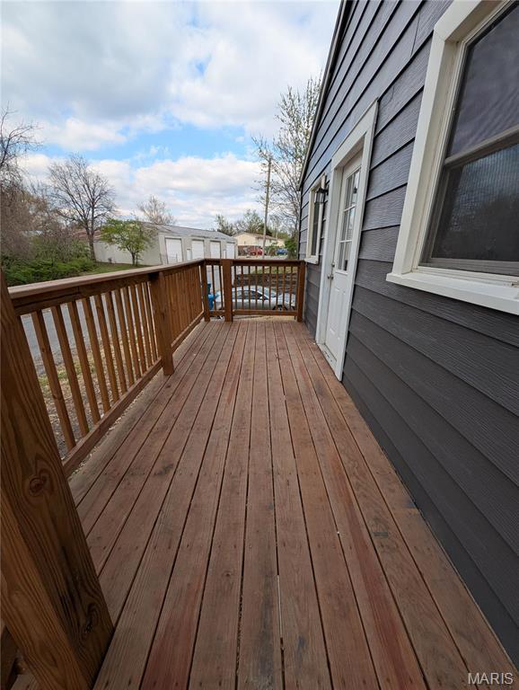 view of deck