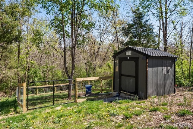 6639 Gladel Dr, Waterloo, IL 62298 - view of shed
