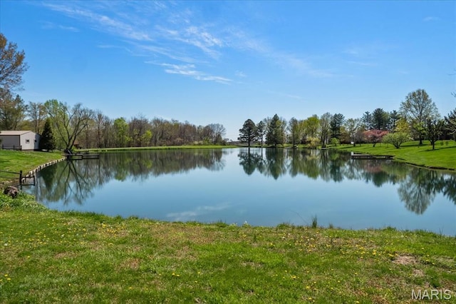 6639 Gladel Dr, Waterloo, IL 62298 - water view