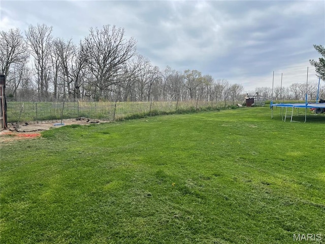 101 County Road 5170, Salem, MO 65560 - view of yard with a trampoline
