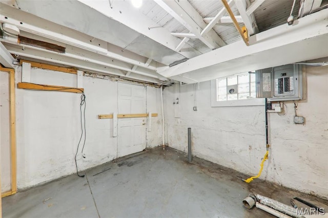 241 Dammert Ave, Saint Louis, MO 63125 - below grade area with electric panel