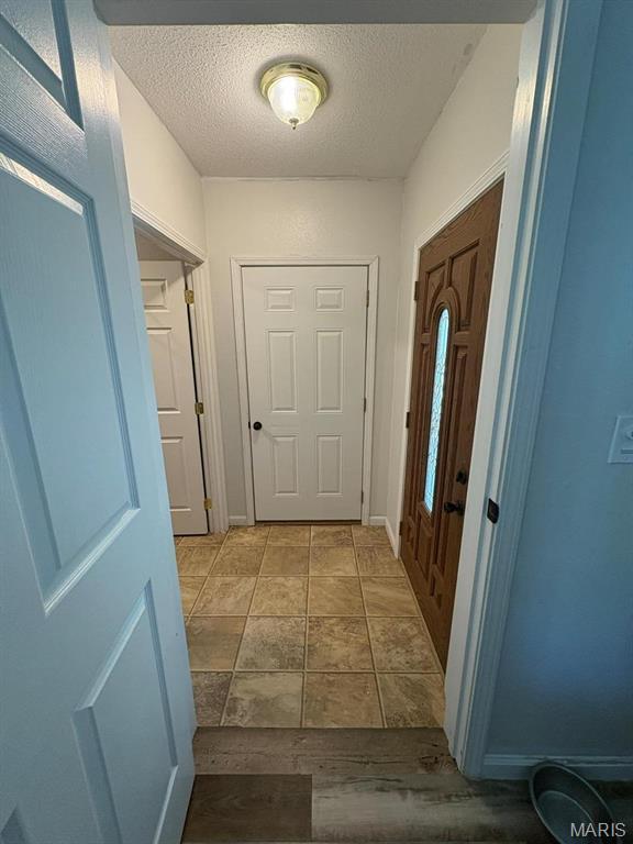 10817 Cabin Ln, Dexter, MO 63841 - doorway featuring a textured ceiling