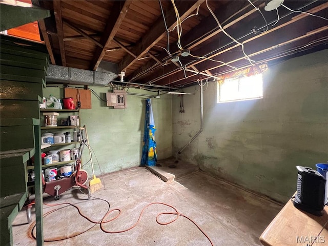 1714 Price St, Hannibal, MO 63401 - basement featuring electric panel