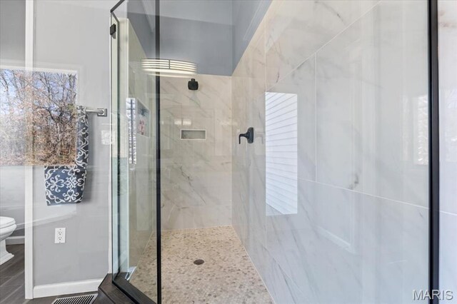 1909 Shepard Rd, Wildwood, MO 63038 - full bath featuring a shower stall and toilet