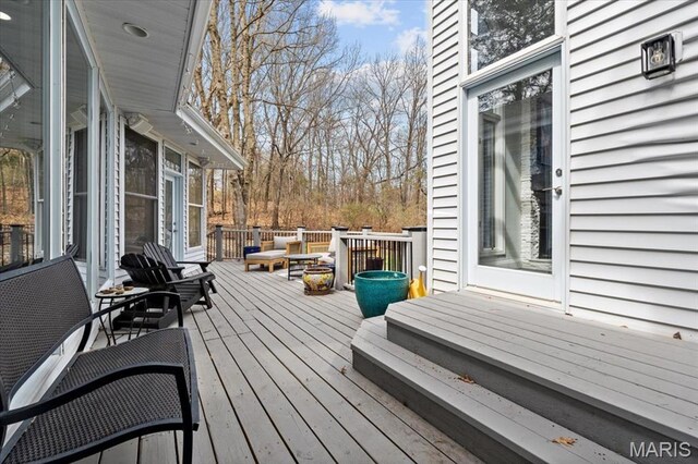1909 Shepard Rd, Wildwood, MO 63038 - view of deck