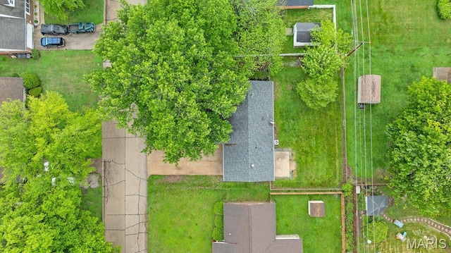 133 Winthrop Dr, Belleville, IL 62221 - drone / aerial view