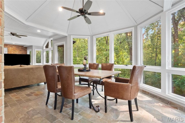 13552 Weston Park Dr, Saint Louis, MO 63131 - sunroom / solarium with healthy amount of natural light and stone tile flooring