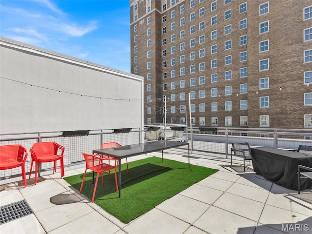 901 Washington Ave Unit 205, Saint Louis, MO 63101 - view of patio featuring fence