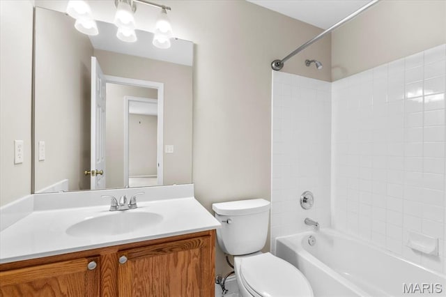 1136 Arbor Place Dr, Manchester, MO 63088 - bathroom featuring vanity and bathing tub / shower combination