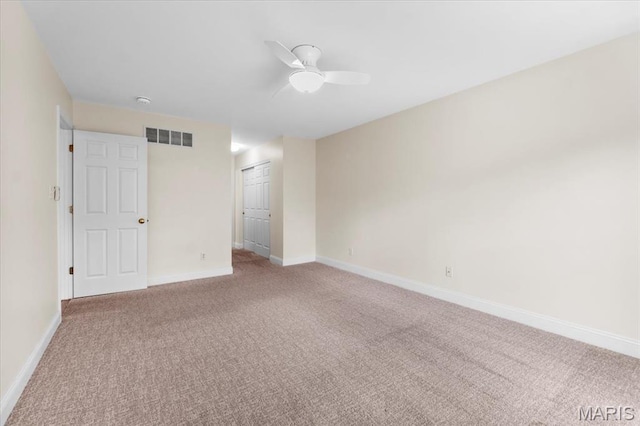 1136 Arbor Place Dr, Manchester, MO 63088 - unfurnished bedroom with light colored carpet and a ceiling fan