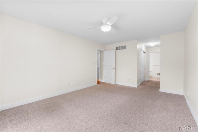 1136 Arbor Place Dr, Manchester, MO 63088 - unfurnished bedroom with light carpet and a ceiling fan
