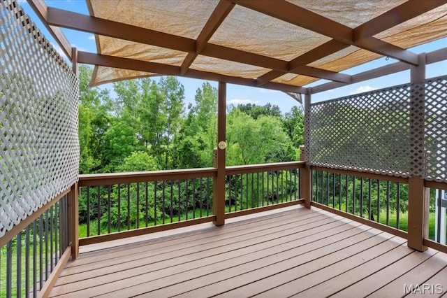 1136 Arbor Place Dr, Manchester, MO 63088 - view of wooden deck
