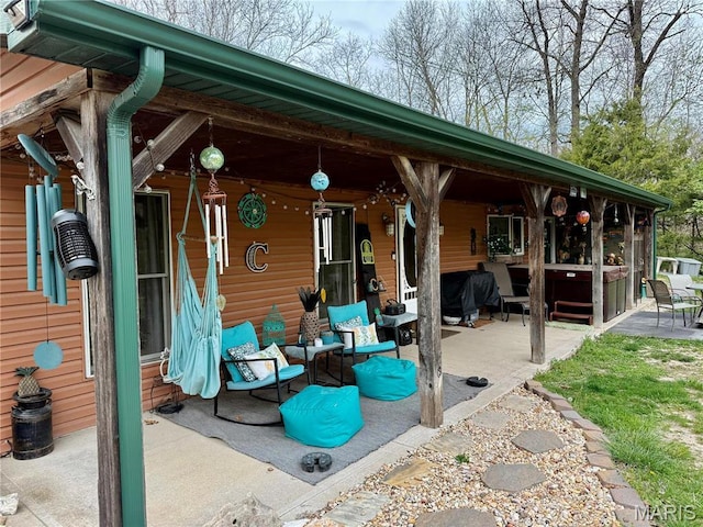 42 Berger Rd, Middletown, MO 63359 - view of patio / terrace featuring area for grilling