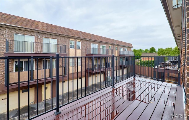 10359 Corbeil Dr Unit D, Saint Louis, MO 63146 - view of wooden terrace