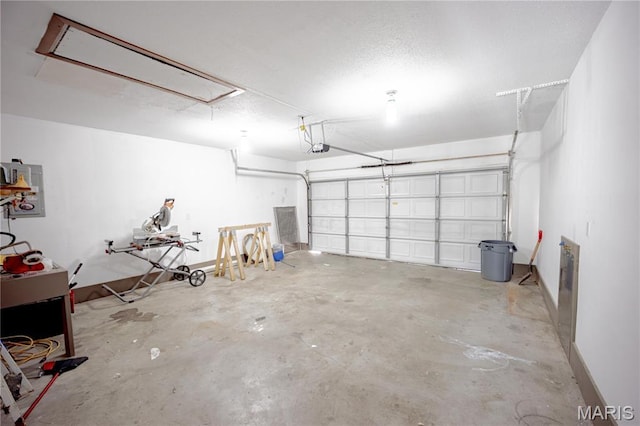 6 Mapleleaf Ln, Belleville, IL 62223 - garage featuring baseboards