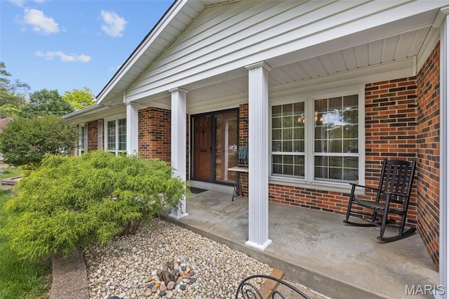 14710 Arbre Ln, Florissant, MO 63034 - view of covered porch