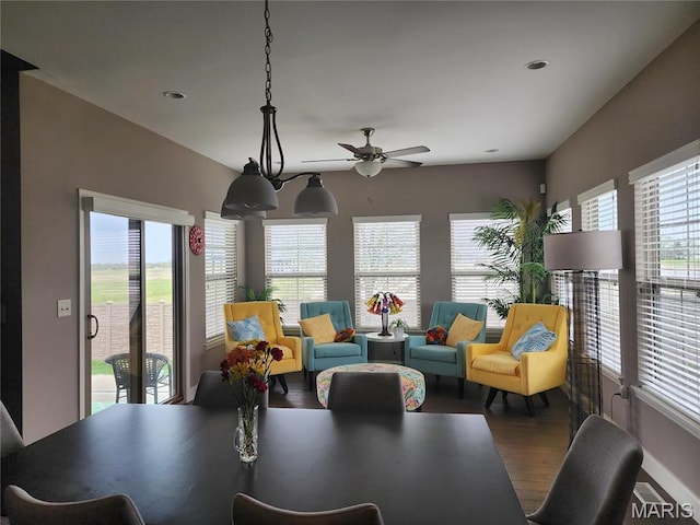 sunroom / solarium with plenty of natural light