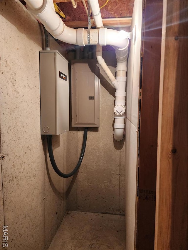 utilities with electric panel