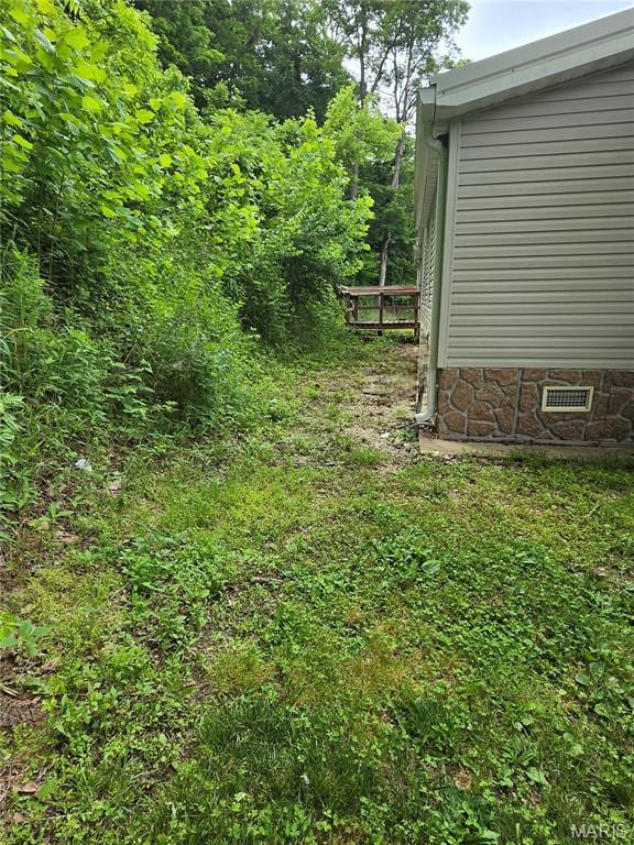 119 Bethel Rd, Hawk Point, MO 63349 - view of yard