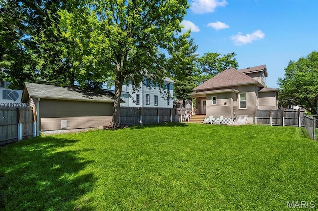 528 Hillsboro Ave, Edwardsville, IL 62025 - view of yard