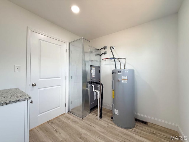 201 Ariel Ct, Desloge, MO 63601 - utility room with water heater