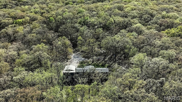8325 Maple Ln, Dittmer, MO 63023 - view from above of property featuring a forest