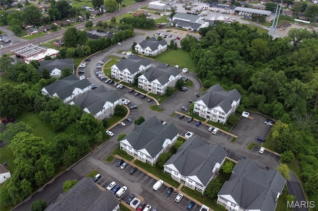 9744 Bexley Station Dr Unit F, Saint Louis, MO 63123 - aerial view of property and surrounding area featuring nearby suburban area