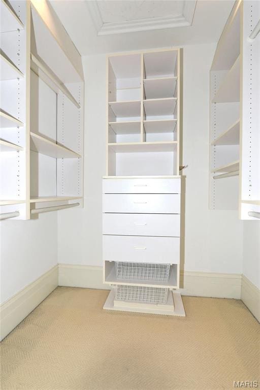 7788 Pershing Ave, Clayton, MO 63105 - walk in closet with carpet floors