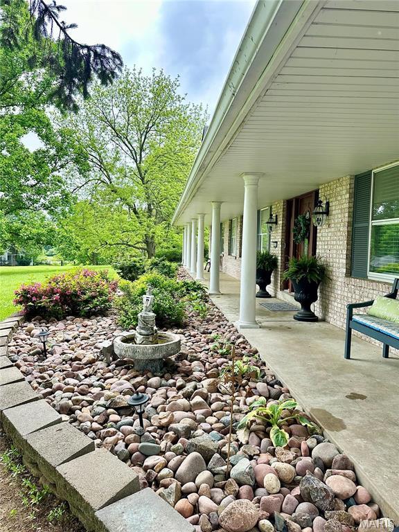433 Snipes Dr, Saint Charles, MO 63303 - view of covered porch