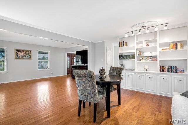 433 Snipes Dr, Saint Charles, MO 63303 - dining room with light wood finished floors