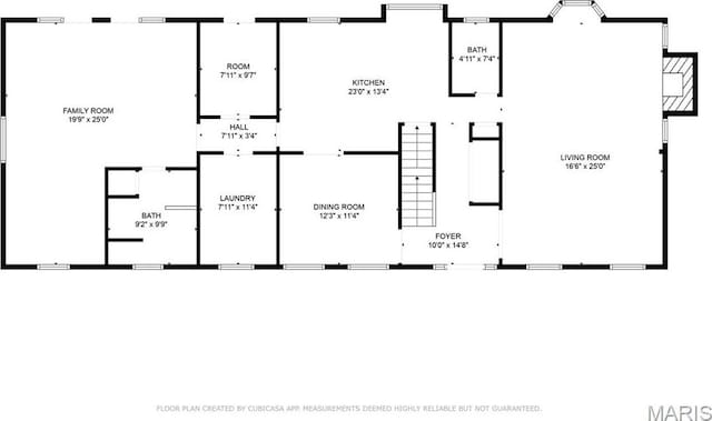 433 Snipes Dr, Saint Charles, MO 63303 - view of floor plan / room layout