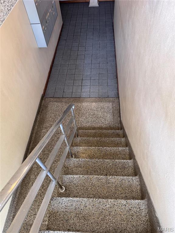 view of staircase