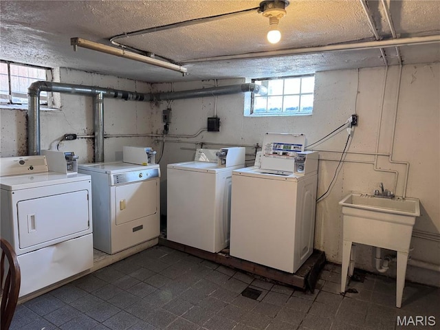 laundry area with washer and dryer