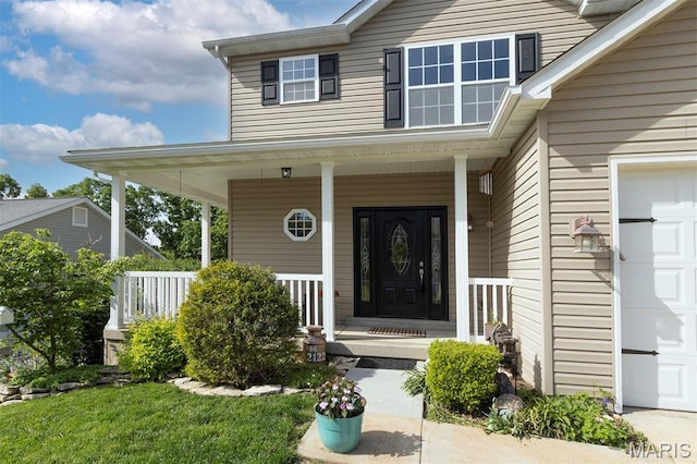 2122 Birchwood Dr, Barnhart, MO 63012 - property entrance with a porch
