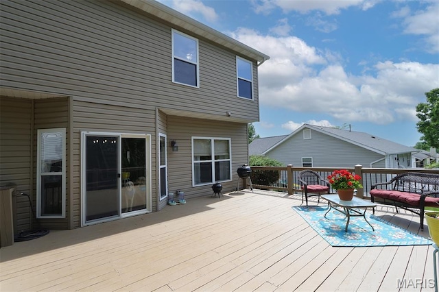2122 Birchwood Dr, Barnhart, MO 63012 - view of wooden deck