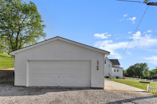 2708 Old State Route 3, Columbia, IL 62236 - view of detached garage