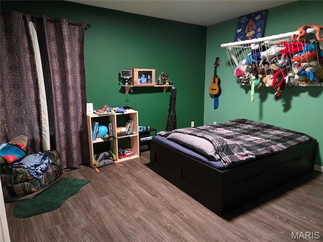 6029 Timber Hollow Ln, High Ridge, MO 63049 - bedroom featuring wood finished floors