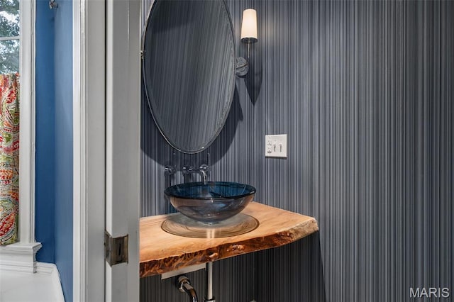 582 S Berry Rd, Webster Groves, MO 63122 - bathroom featuring a sink