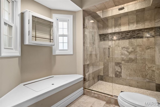 582 S Berry Rd, Webster Groves, MO 63122 - full bath with toilet and a shower stall