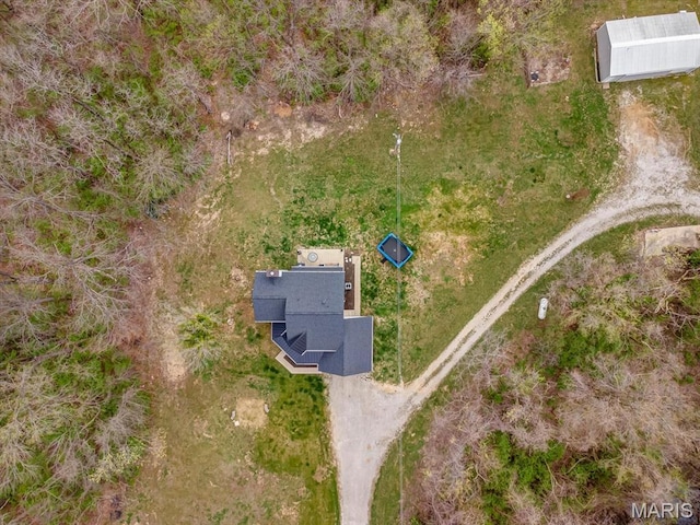 7506 D Rd, Waterloo, IL 62298 - aerial view of property and surrounding area