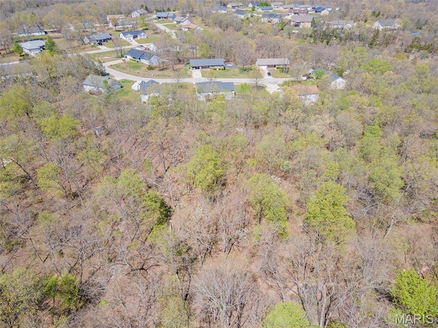 19580 Lyle Ln, Waynesville, MO 65583 - drone / aerial view of a heavily wooded area