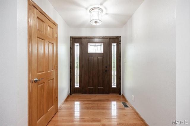 92 Rinderer Rd, Trenton, IL 62293 - entryway with light wood-style flooring and baseboards