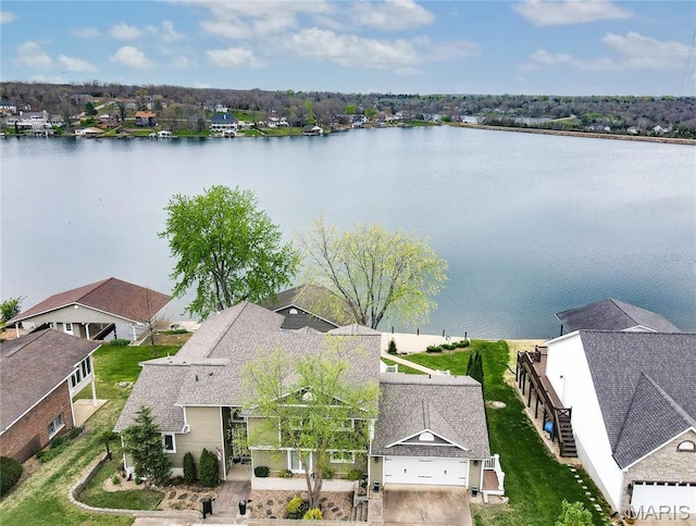 616 W Capri Dr, Bonne Terre, MO 63628 - view from above of property featuring a nearby body of water